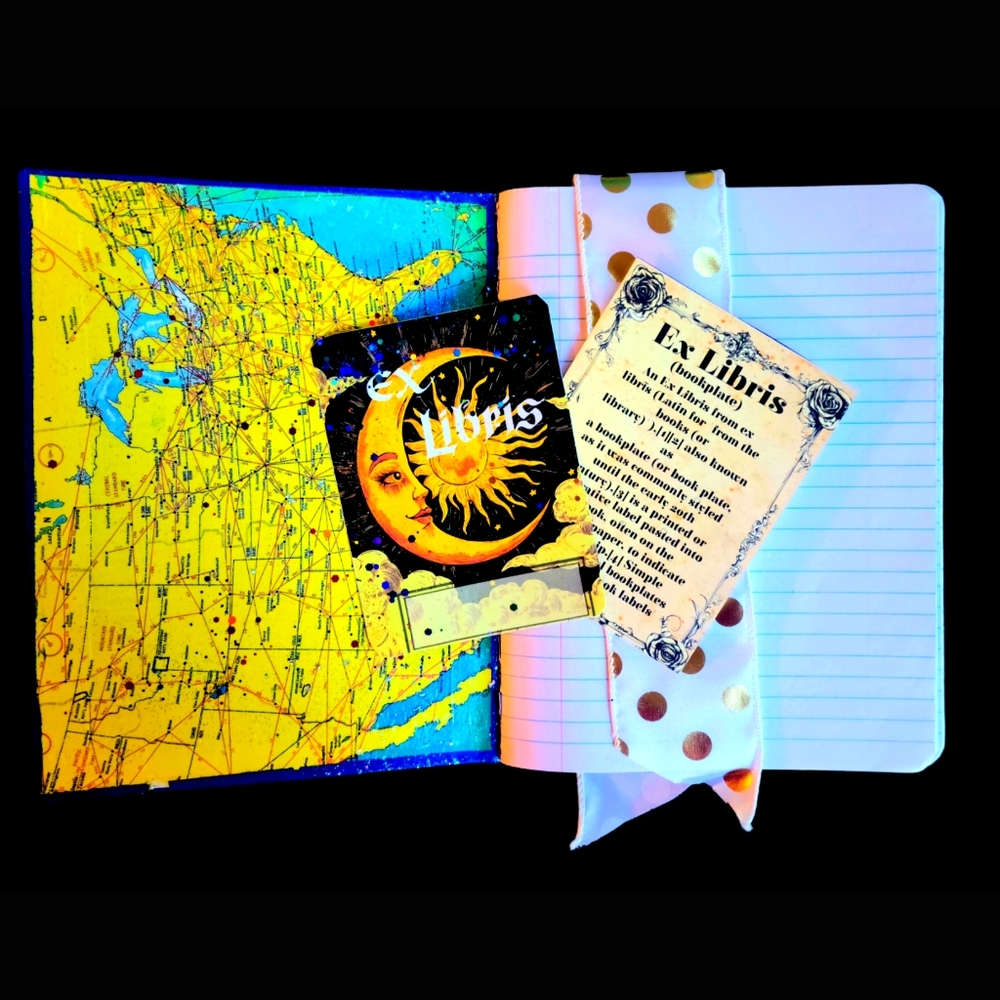 Journal Set Kraken Nautical Sea Lined Composition Style Journal Art Notebook - Picture 3 of 8